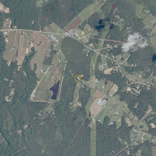 Aerial/Satellite Image of Bethlehem Church, VA