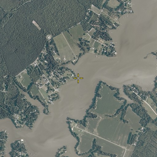 Aerial/Satellite Image of Boyse Point, VA