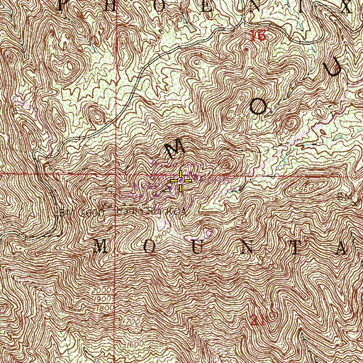 Topographic Map of KPAZ-TV (Phoenix), AZ