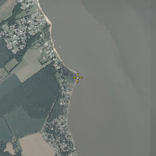 Aerial/Satellite Image of Browns Point, VA