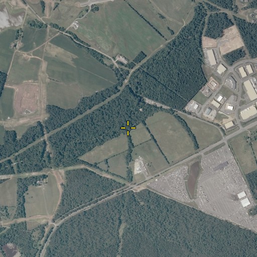 Aerial/Satellite Image of Cabin Branch, VA