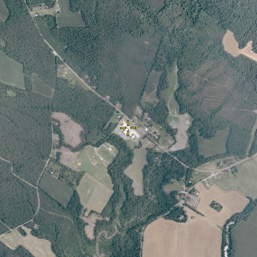 Aerial/Satellite Image of Central High School, VA
