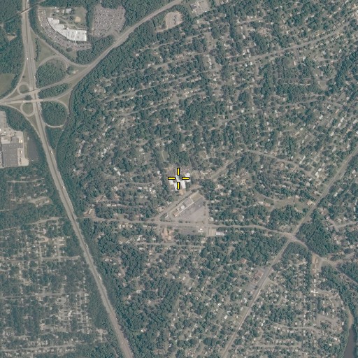Aerial/Satellite Image of Chamberlayne Elementary School, VA