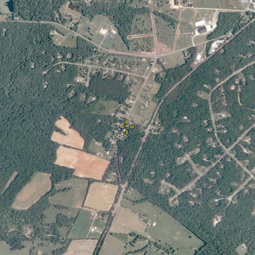 Aerial/Satellite Image of Clayville, VA