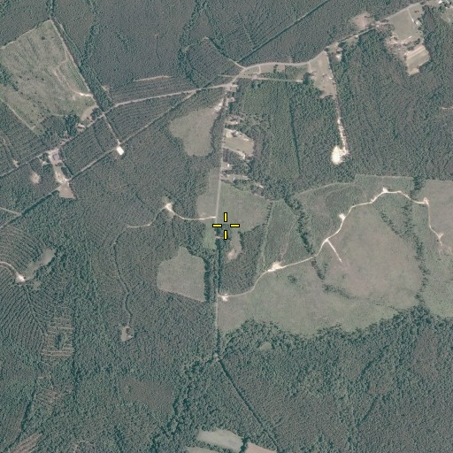 Aerial/Satellite Image of Coleman Cemetery, VA