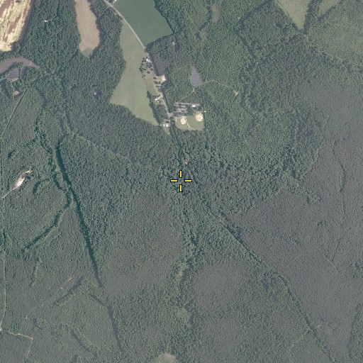 Aerial/Satellite Image of Colley Swamp, VA