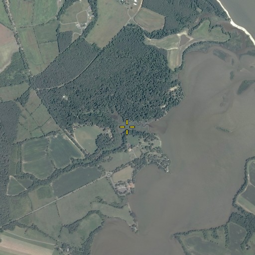 Aerial/Satellite Image of Dancing Marsh, VA