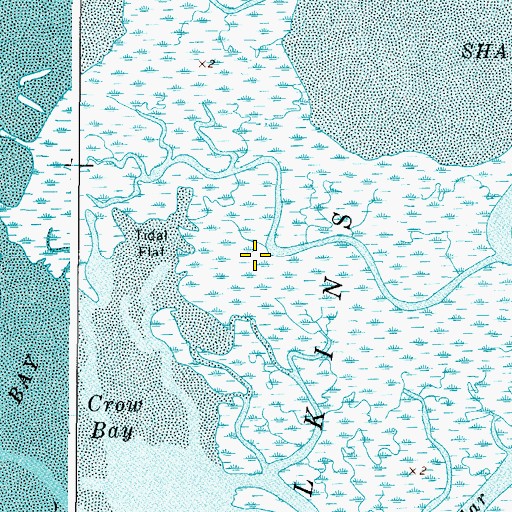 Topographic Map of Elkins Marsh, VA