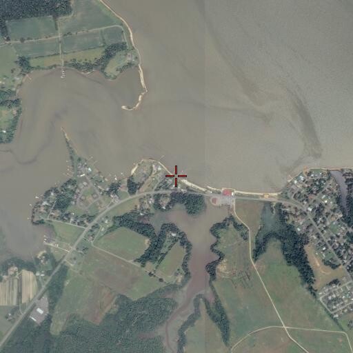 Aerial/Satellite Image of Goldman Creek, VA