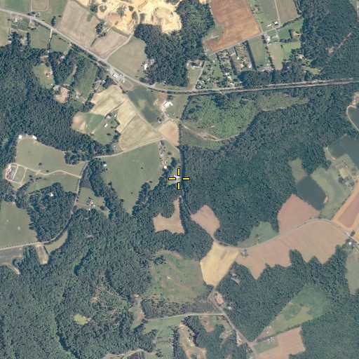 Aerial/Satellite Image of Grace Church, VA
