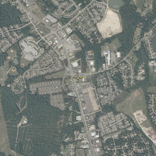Aerial/Satellite Image of Grafton Church, VA