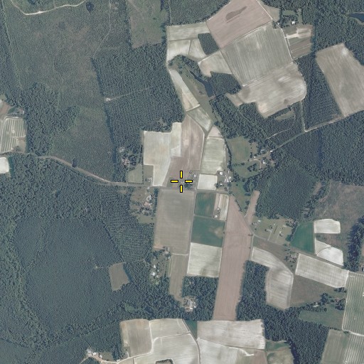 Aerial/Satellite Image of Harrison Cemetery, VA