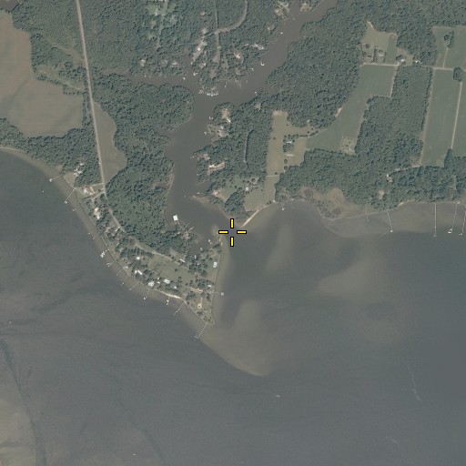 Aerial/Satellite Image of Healy Creek, VA