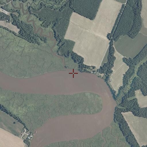 Aerial/Satellite Image of Heartquake Creek, VA