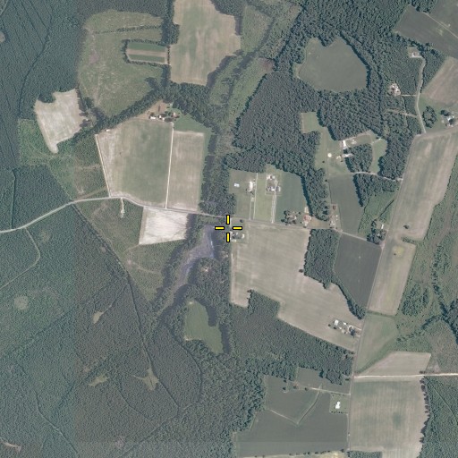 Aerial/Satellite Image of Hebron Church, VA