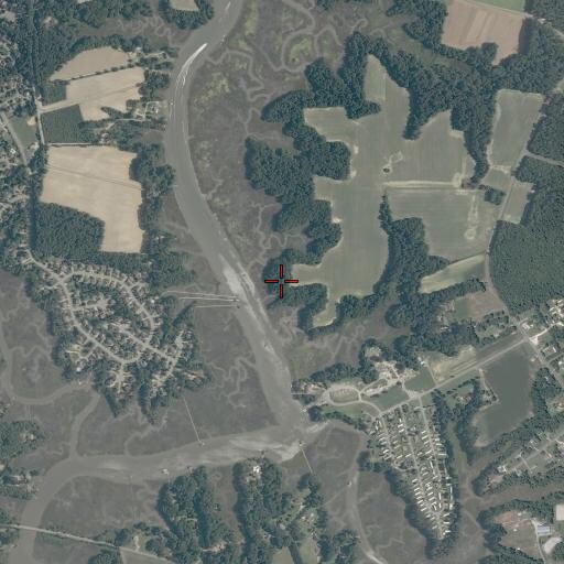Aerial/Satellite Image of Holly Point, VA
