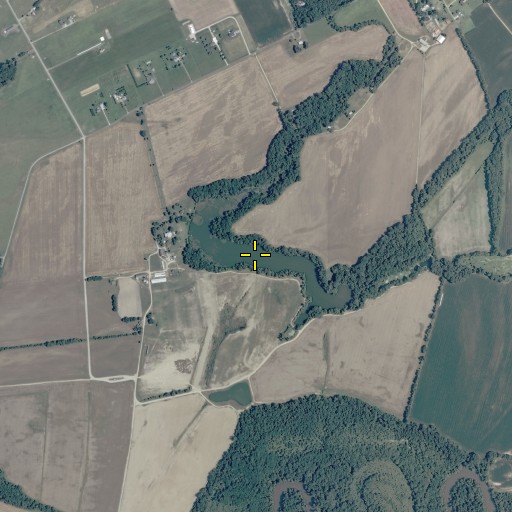 Aerial/Satellite Image of Hollyfield Pond, VA