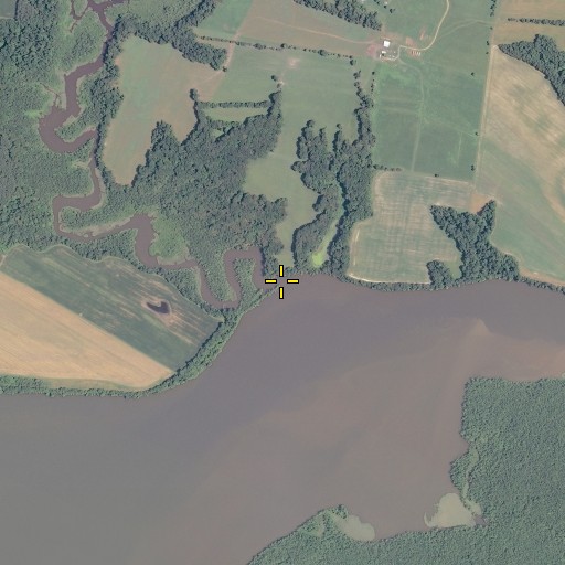 Aerial/Satellite Image of Jetts Creek, VA