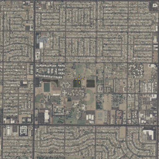 Aerial/Satellite Image of Little Canyon Park, AZ