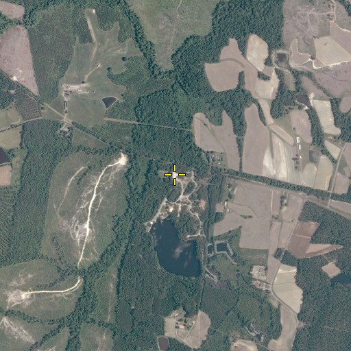 Aerial/Satellite Image of Liberty Church, VA