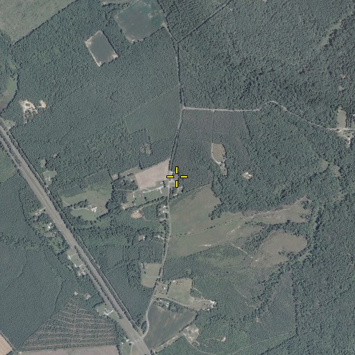 Aerial/Satellite Image of Macedonia Church, VA