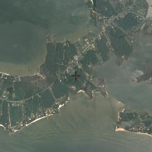 Aerial/Satellite Image of Maple Grove Church, VA
