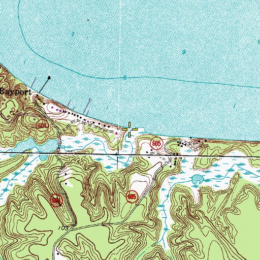 Topographic Map of Masons Mill Swamp, VA