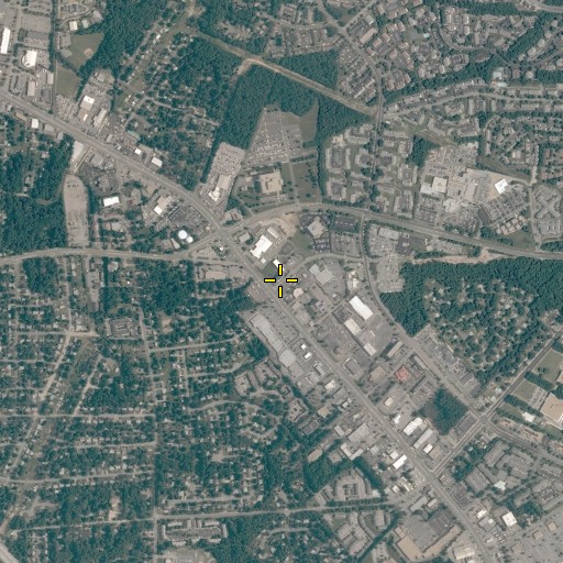 Aerial/Satellite Image of Mount Vernon Church, VA