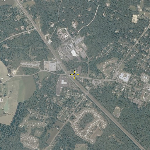Aerial/Satellite Image of Newington Church, VA