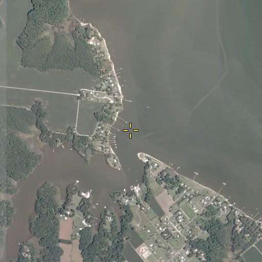 Aerial/Satellite Image of Parrotts Creek, VA