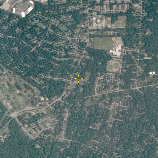 Aerial/Satellite Image of Providence Church, VA