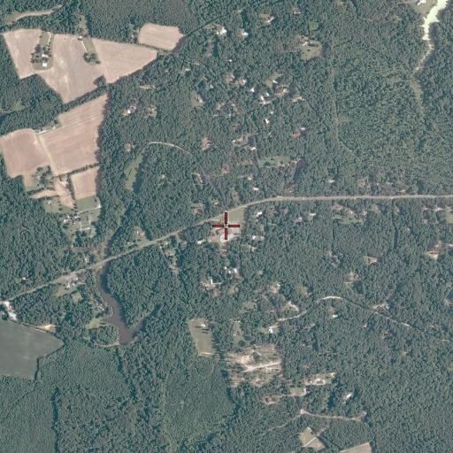 Aerial/Satellite Image of Providence Church, VA