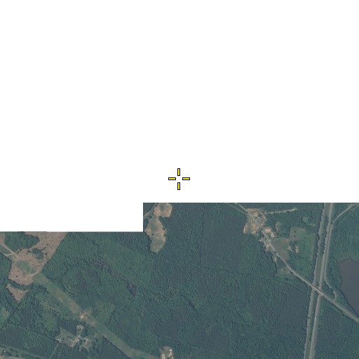 Aerial/Satellite Image of Roanoke Chapel, VA