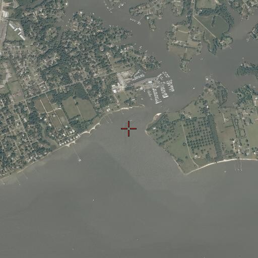 Aerial/Satellite Image of Sarah Creek, VA