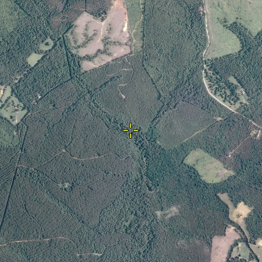 Aerial/Satellite Image of Sewish Creek, VA