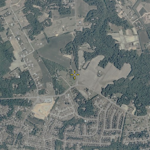 Aerial/Satellite Image of Zion Cemetery, VA