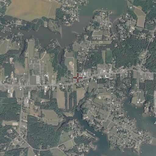 Aerial/Satellite Image of Zoar Church, VA