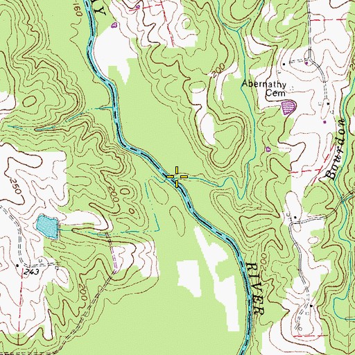 Topographic Map of Smith Creek, VA