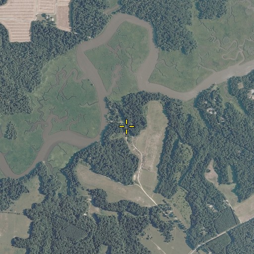 Aerial/Satellite Image of Smith Fort, VA