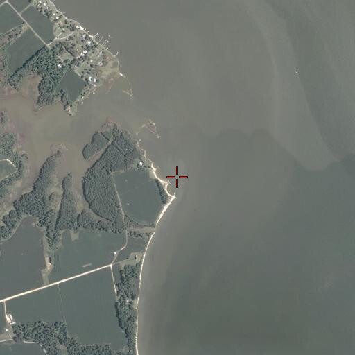 Aerial/Satellite Image of Stove Point, VA