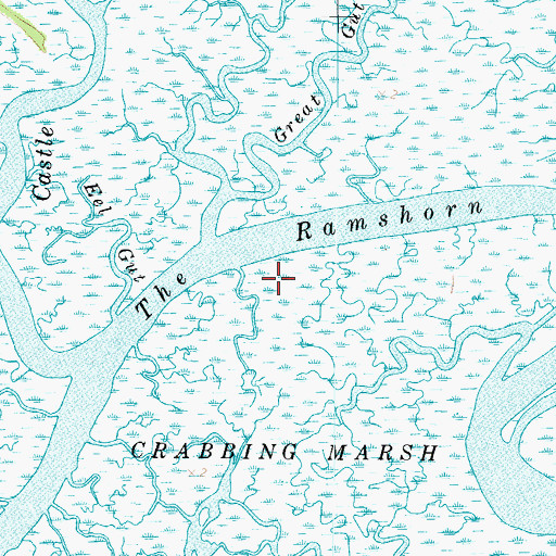 Topographic Map of The Ramshorn, VA