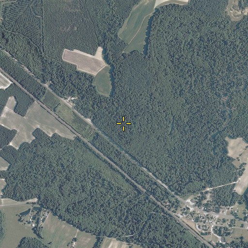 Aerial/Satellite Image of Tucker Swamp, VA
