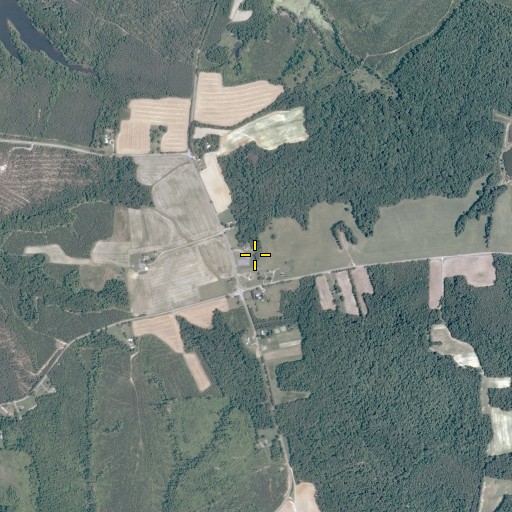 Aerial/Satellite Image of Wayland Church, VA