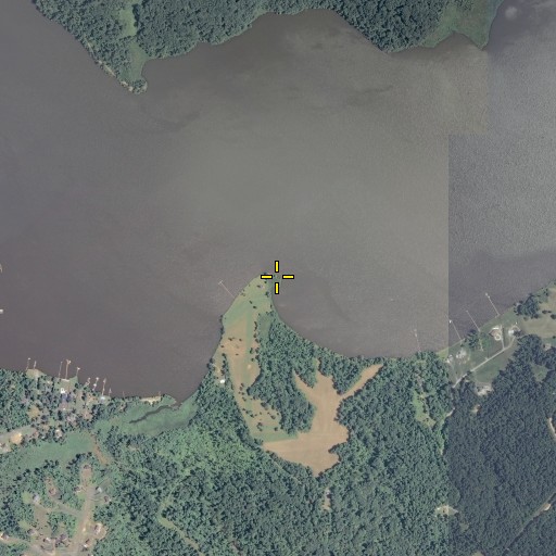 Aerial/Satellite Image of Whipsawasons Point, VA