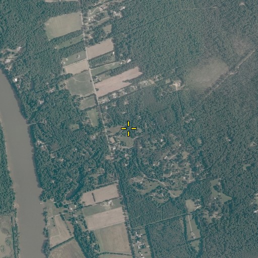 Aerial/Satellite Image of White Battery (historical), VA