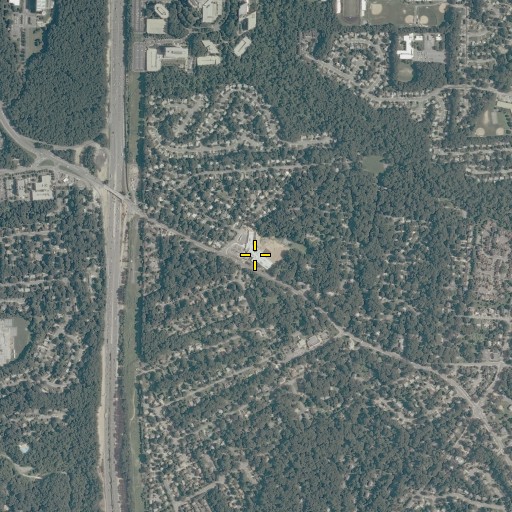 Aerial/Satellite Image of Woodburn Elementary School, VA