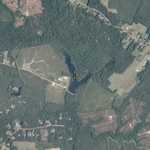 Aerial/Satellite Image of Woodys Pond, VA