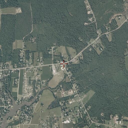 Aerial/Satellite Image of Bena, VA