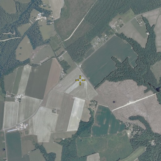 Aerial/Satellite Image of Delk Crossroads, VA