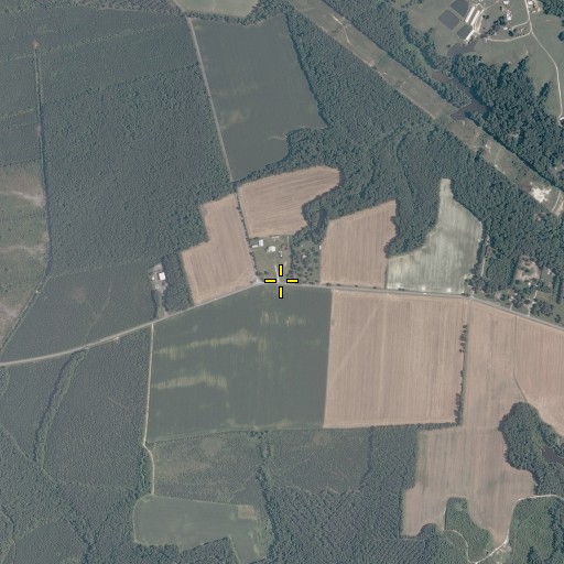 Aerial/Satellite Image of Foursquare, VA